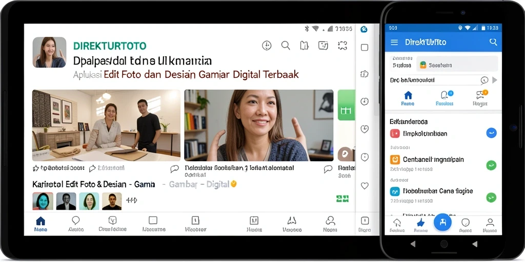Tampilan antarmuka aplikasi DIREKTURTOTO yang modern dan intuitif.
