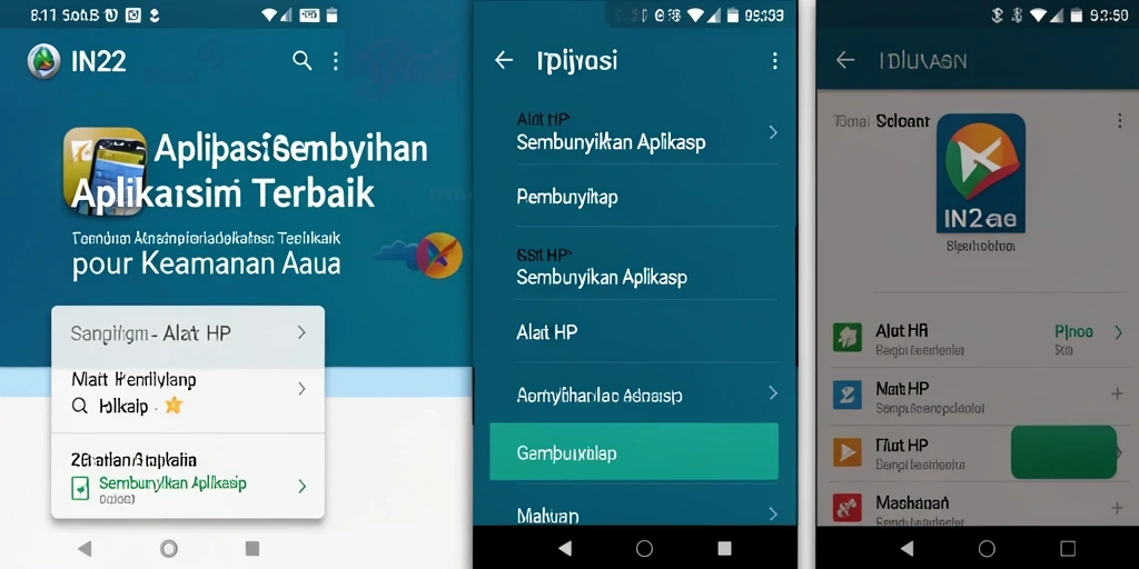 Tampilan antarmuka IN22 yang sederhana dan mudah digunakan.