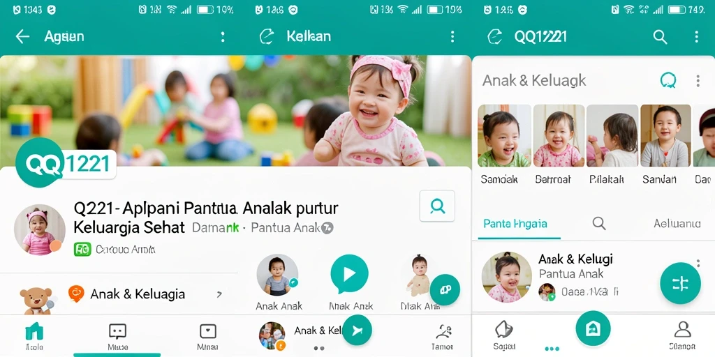 Tampilan antarmuka aplikasi Pantau Anak yang mudah digunakan.